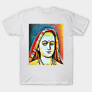 Adi Shankara Abstract Portrait | Adi Shankara Artwork 2 T-Shirt